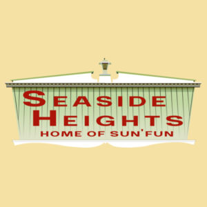 Sun 'n Fun - Seaside Heights Printed Historic T-shirt Design