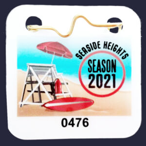 Sun 'n Fun Seaside Heights Printed Beach Badge Hoodie Design